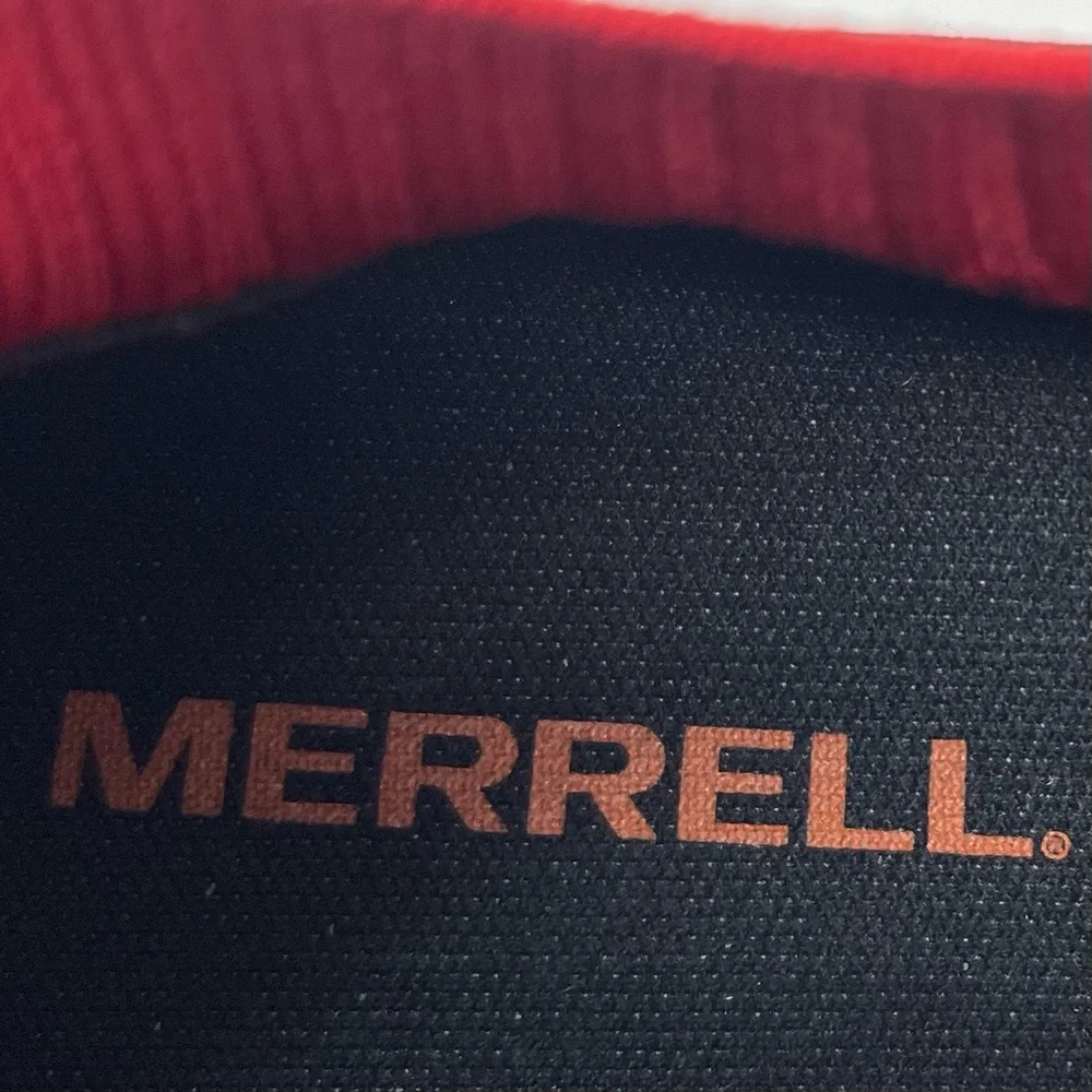 Merrell Red Slip-On Sneakers Men’s 11.5 | Lightweight Comfort Walking Shoes | NW